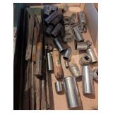 Assorted Sockets & Chisels