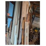 All Loose Wood Against Wall in Picture