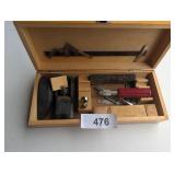 Exacto Knife in Wooden Case - unsure if complete