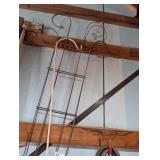 Trellis & Small Shepherds Hook