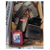Calculator, Nail Aprons, Laser, Drill Bits
