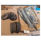 Storm Door Latch & Grinder Wheels