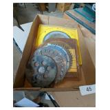 Assorted Used Saw Blades