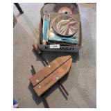 Assorted Sanding Discs & Clamp