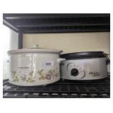 (2) Crockpots: Nesco & Hamilton Beach