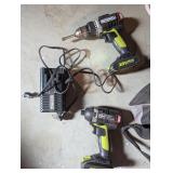 Rockwell Drill, Batteries, Charger & Bag