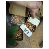 .22 Caliber Bullets Partial Box