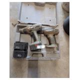 (2) Porter-Cable Drills & Case