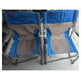 (2) Rocking? Blue Chairs