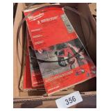Milwaukee Compact Portable Band Saw Blades