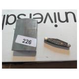 Large Lighter & Pocket Knife