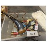 Muzzle Loaders Powder Horns, Shells, Gun Powder