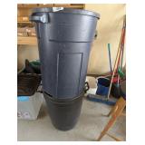 (2) Trash Cans