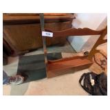 Wooden Gun Display Shelf