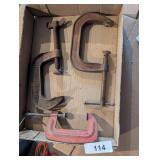 (3) C-Clamps