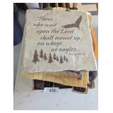 Memorial Stone, Table Runner, & Other