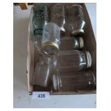 Assorted Mason Jar - (1) Blue # 9