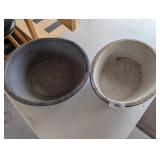 (2) Enamel Bowls