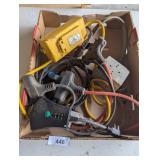 Assorted Electrical Plugs, Cords