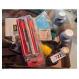 Drill, Gun Powder, Hex Key Set, Framing Fuel &