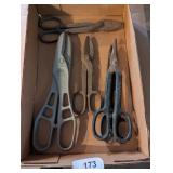 Assorted Tin Snips
