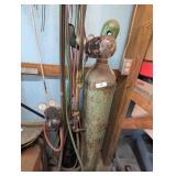 Oxygen Tank & Other Tank w/ Hoses