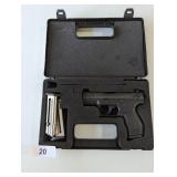 Walther 22 Caliber Pistol in Case