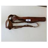 Leather Gun Holster for a 44 Caliber Revolver