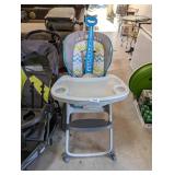 Ingenuity High Chair w/ Rollers, +
