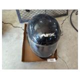 Black AFX Full Face Motorcycle Helmet