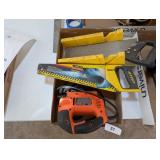 Black & Decker Jigsaw, Miter Saw, Stanley Box Saw