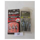 (4) Broadheads for Crossbow, (3) NIB