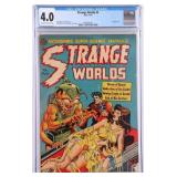 STRANGE WORLDS #5 CGC 4.0 - BONDAGE COVER 1951