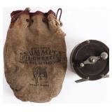 VINTAGE PFLUEGER HAWKEYE FLY REEL 80 YDS.
