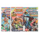 GIANT-SIZE CREATURES & WEREWOLF #1, 3, & 4