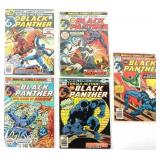 JUNGLE ACTION #5, 18, 22-24 BLACK PANTHER COMICS