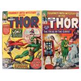 JOURNEY INTO MYSTERY #108 & 116 EARLY THOR COMICS