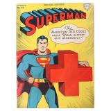 DC COMICS SUPERMAN ISSUE #34 RED CROSS OVER
