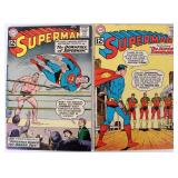 SUPERMAN #153, &155 SILVER AGE DC COMICS