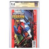 ULTIMATE SPIDER-MAN #1 AUTO BENDIS&BAGLEY CGC 9.4