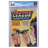 JUSTICE LEAGUE AMERICA #10 CGC 6.5 MANY 1STS