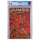 JUMBO COMICS #155 W/ SHEENA GOLDEN AGE CGC 5.5