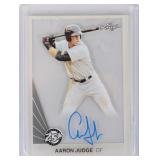 2015 LEAF 25TH PURE AUTO AARON JUDGE SIGNED ROOKIE