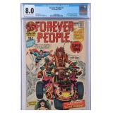 FOREVER PEOPLE #1 JACK KIRBY DC CGC 8.0 DARKSEID