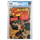 TALES OF SUSPENSE #50 1ST APP MANDARIN CGC 5.0