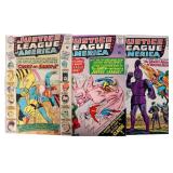 JUSTICE LEAGUE OF AMERICA #34, 37, & 38 DC COMICS