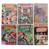 JUSTICE LEAGUE OF AMERICA SILVER & BRONZE AGE (6)