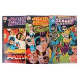 JUSTICE LEAGUE OF AMERICA ISSUE #61, 62 & 66