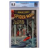 AMAZING SPIDER-MAN #33 CLASSIC COVER CGC GRADE 8.5