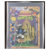 TMNT SHOGUN LEONARDO 1995 SILVER ARMOR AFA 80